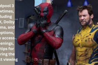 Deadpool 3 showtimes